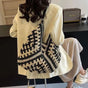 Popular Women'S Woven Straw Shoulder Bag Medium Size Handbag with Handle for Beach Vacation Tote Large Capacity Beach Bags